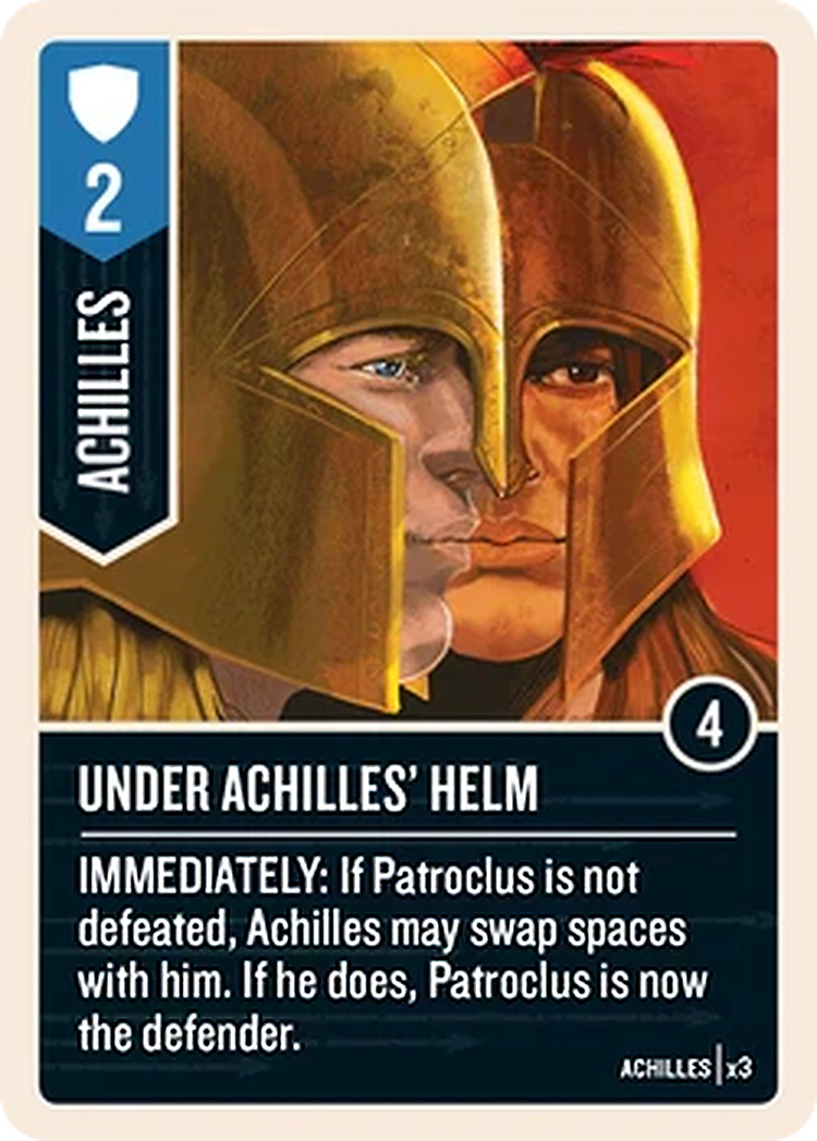 Under Achilles' Helm