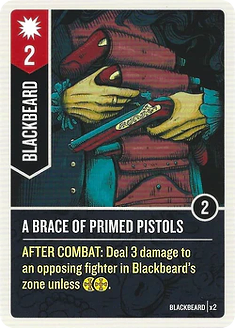 A brace of primed pistols