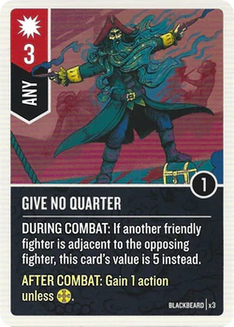 Give no quarter
