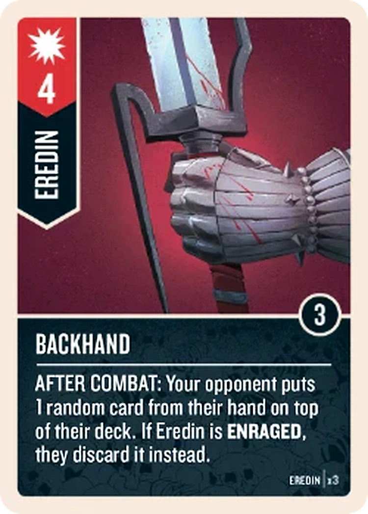 Backhand