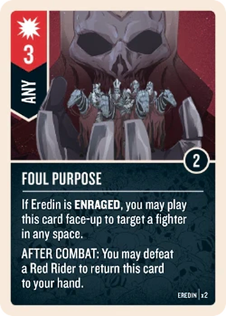 Foul purpose
