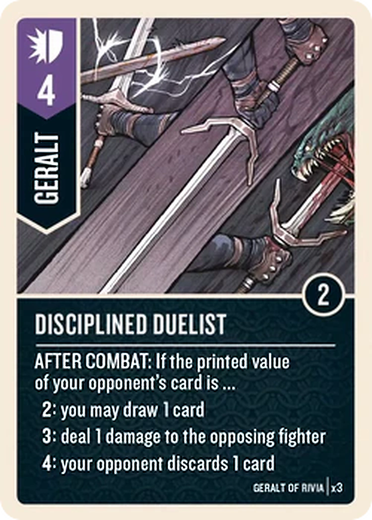 Disciplined Duelist