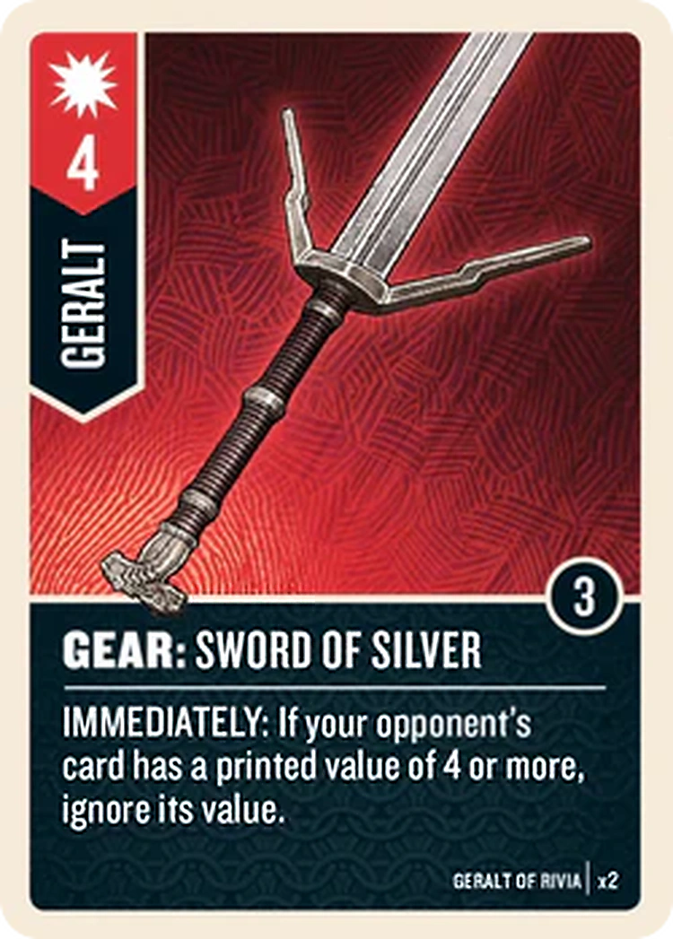 Gear: Sword of silver
