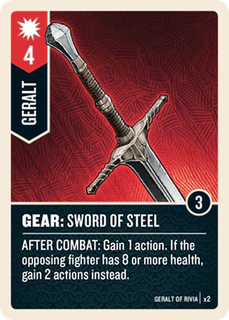 Gear: Sword of steel