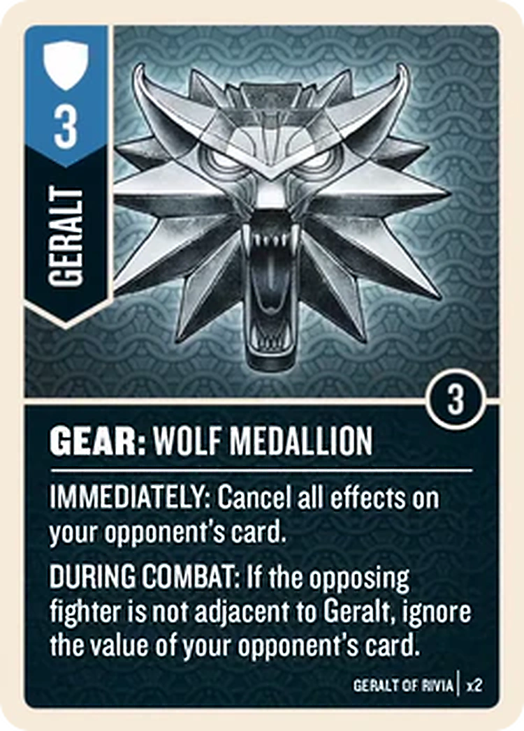 Gear: Wolf Medallion