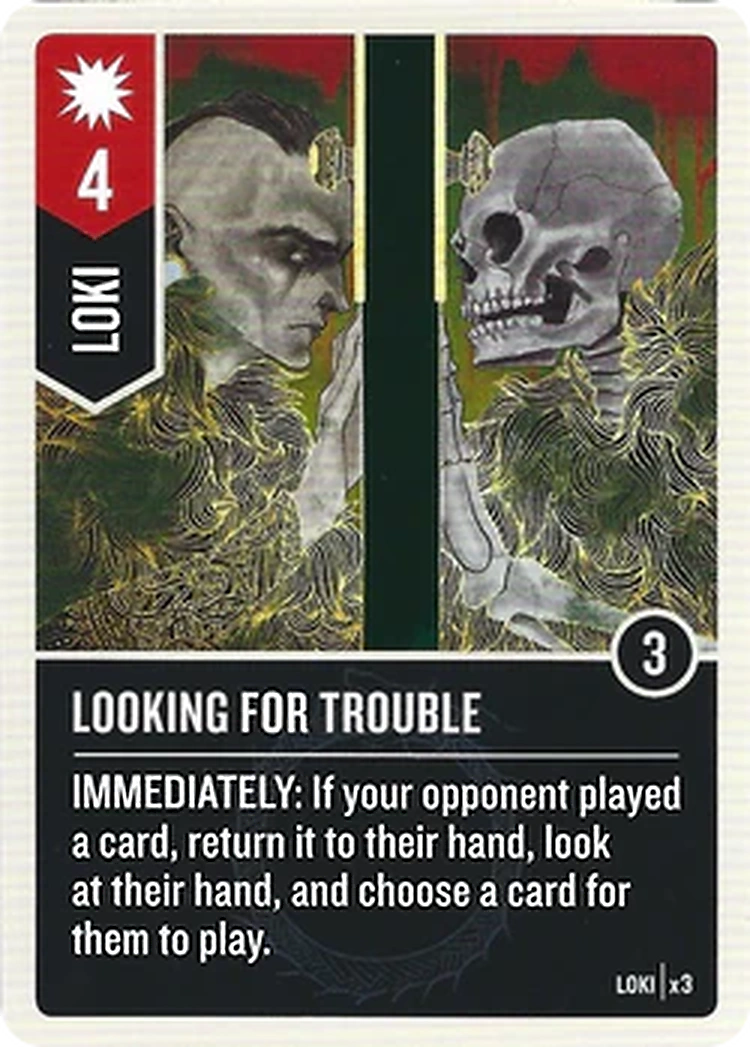 Looking for trouble
