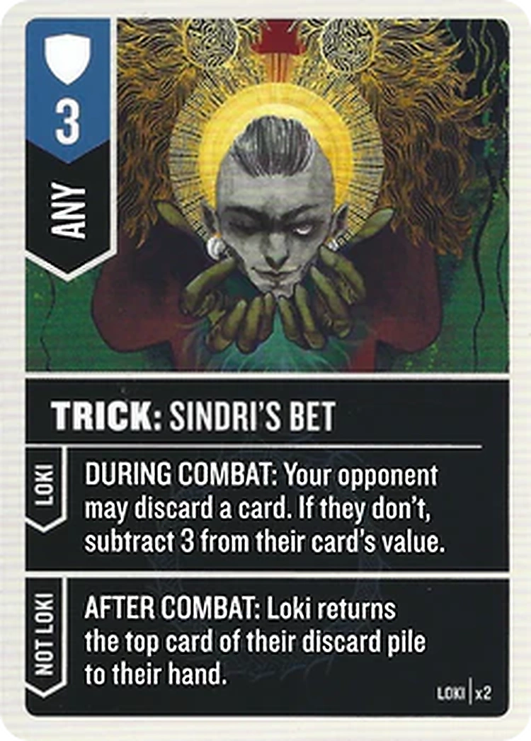 TRICK: SINDRI'S BET