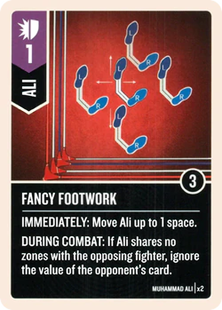 Fancy footwork