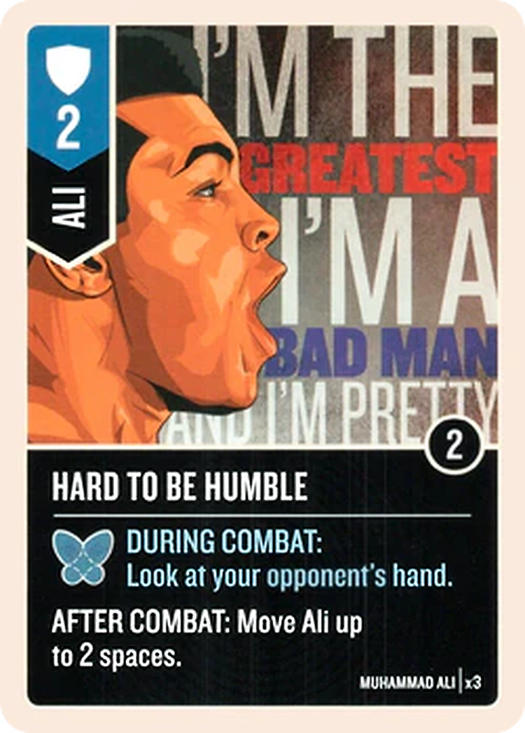 Hard to be humble