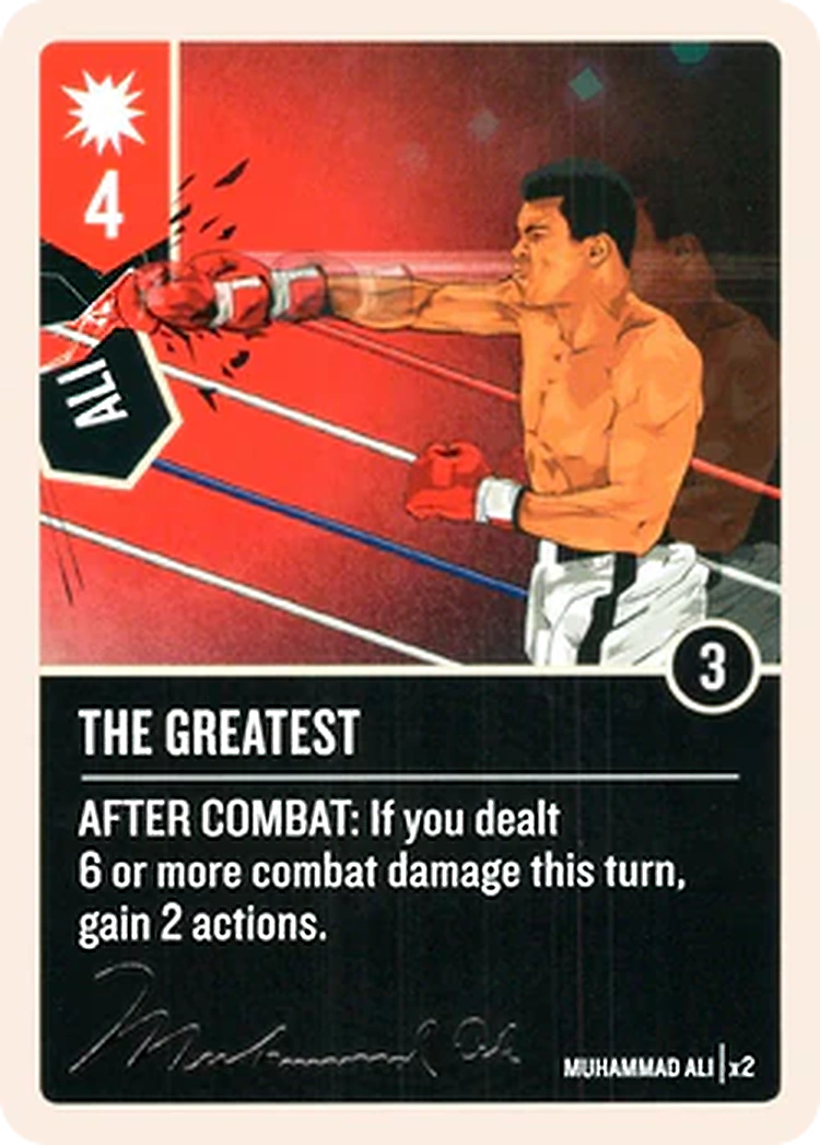 The greatest