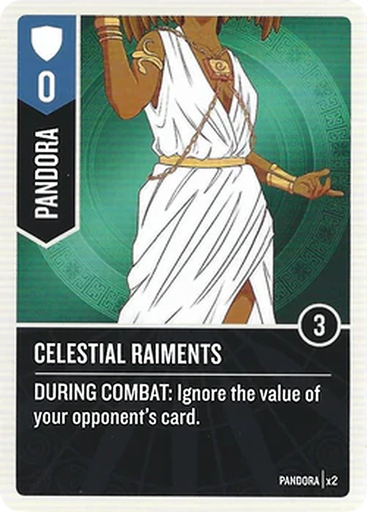 CELESTIAL RAIMENTS