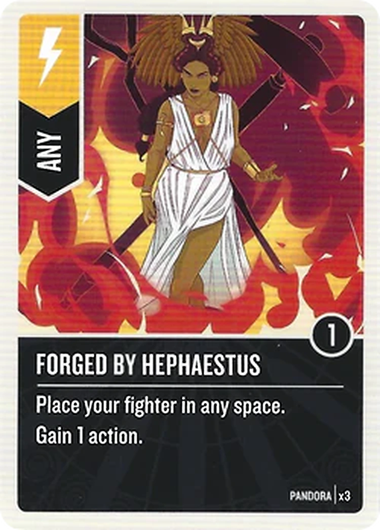FORGED BY HEPHAESTUS