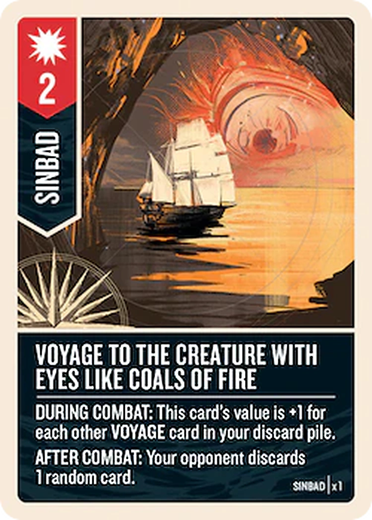 Voyage to the Creature With Eyes Like Coals of Fire