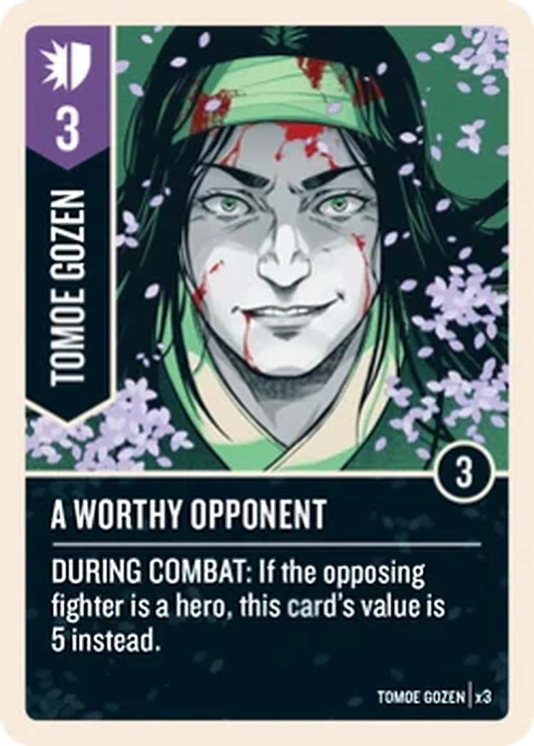 A Worthy Opponent