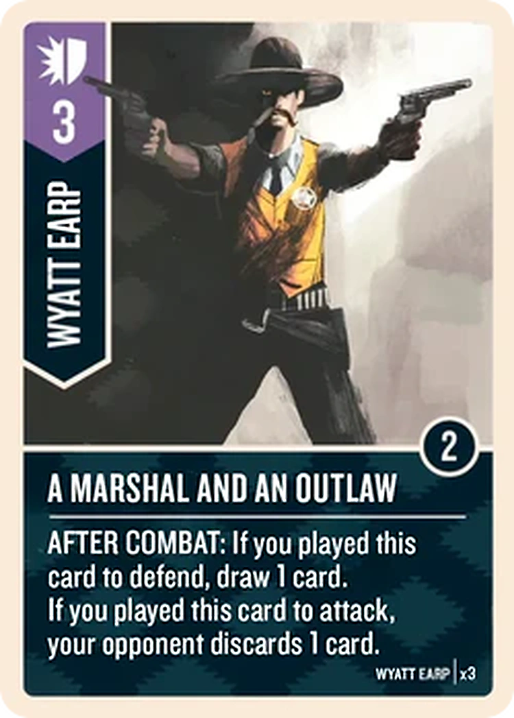 A Marshal And An Outlaw