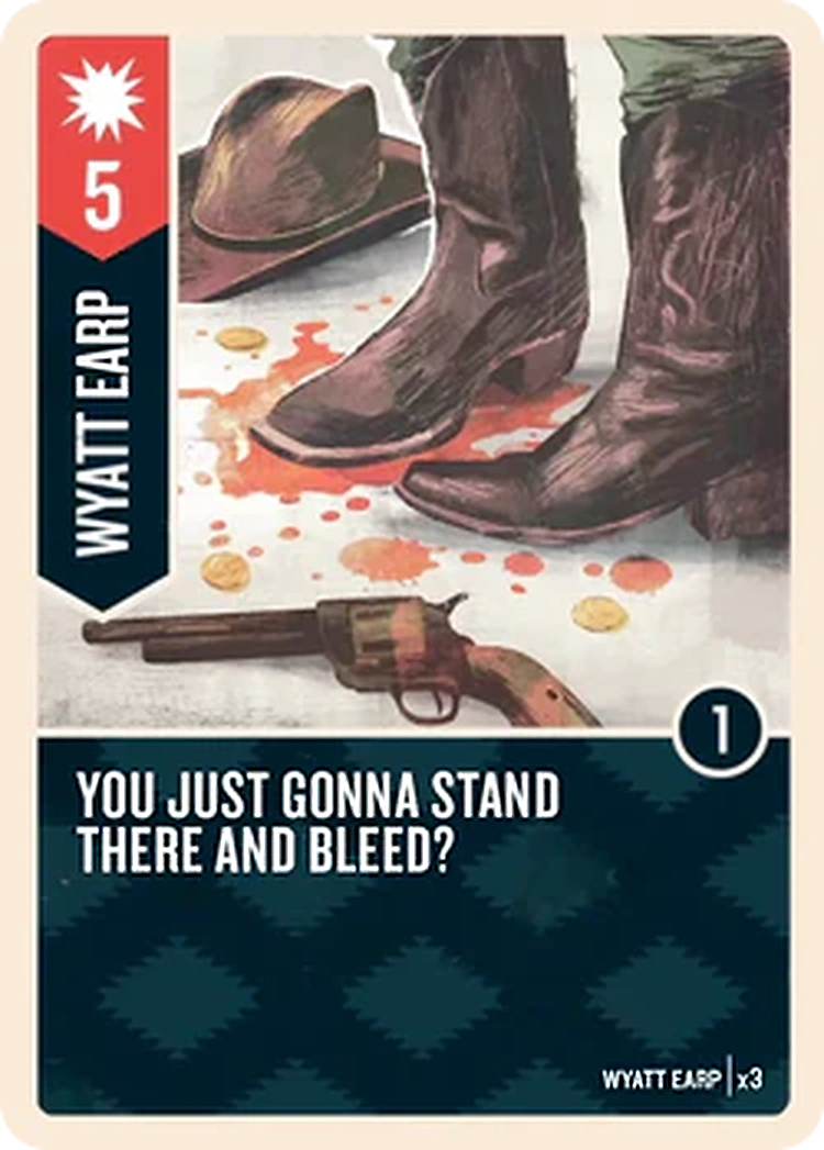 You Just Gonna Stand There And Bleed?
