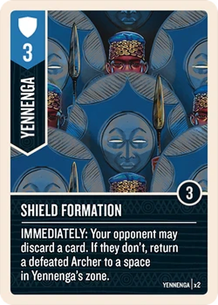 Shield Formation