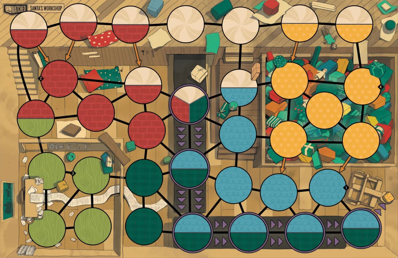 Santa's Workshop map